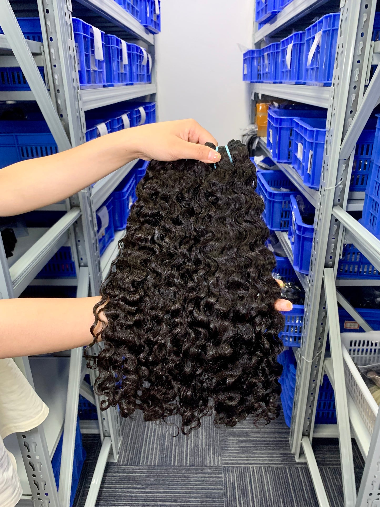 Burmese Top Mink hair Burmese Curly 3 Bundles Human Hair Bundles Hair Weave Natural Black