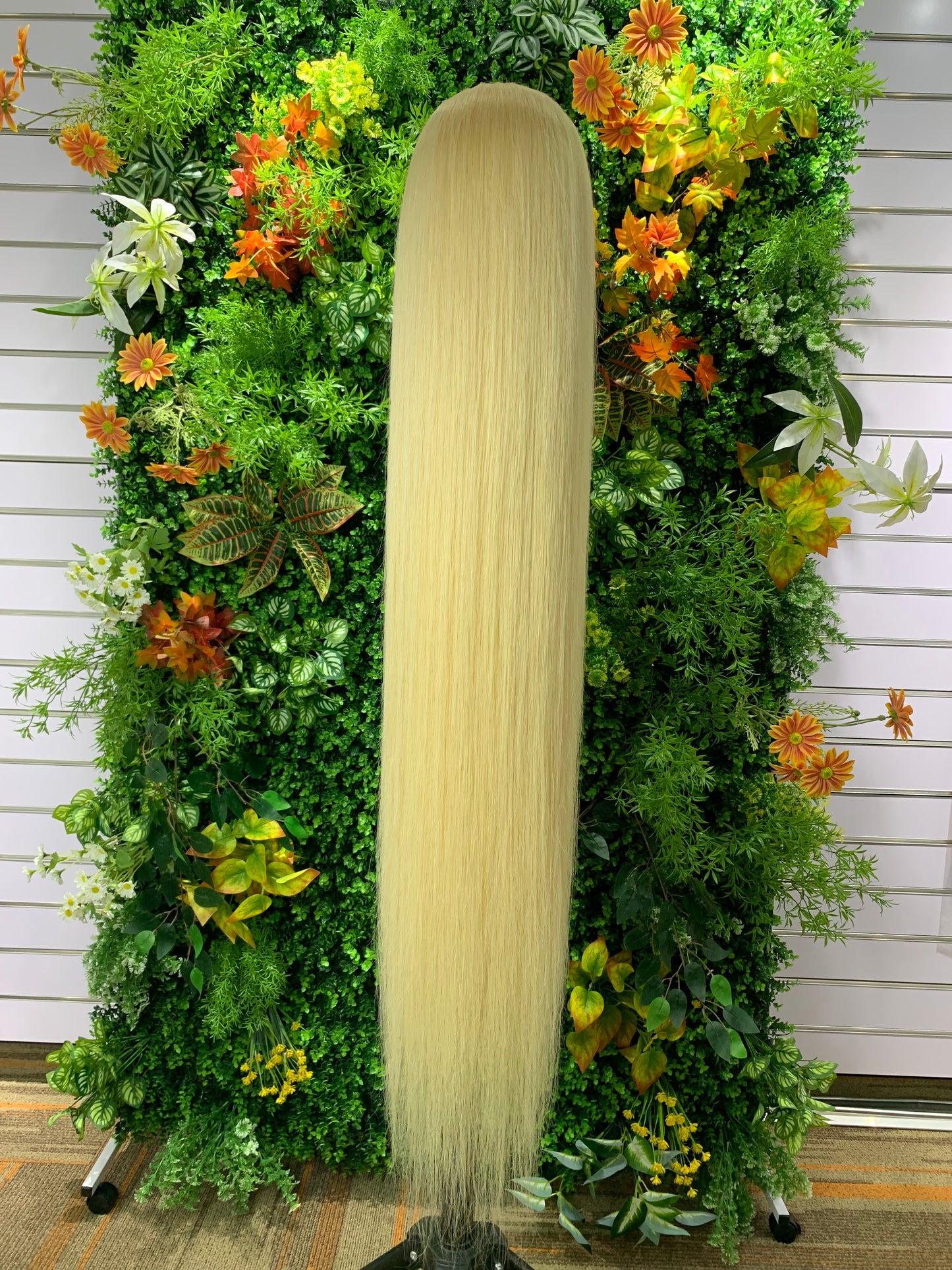 40 inch 50 inch Wigs HD 13×6 Lace Frontal Long Human Hair Wig Straight Natural Black/613