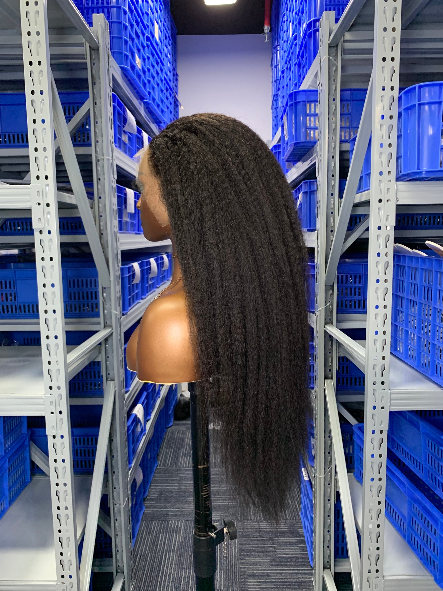 Kinky Straight 5*5 13×4 Transprent Lace/HD Lace Wig 16-30 inch