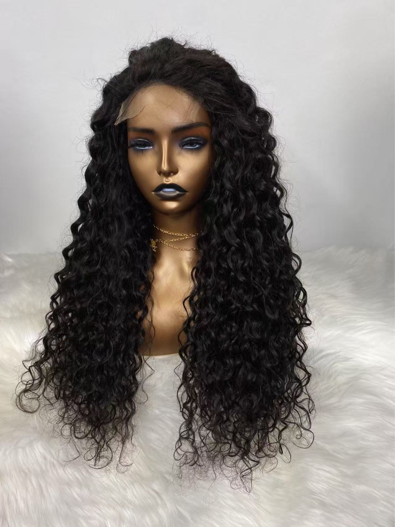 Italian Curly 5*5 13×4 Transprent Lace/HD Lace Wig 16-30 inch