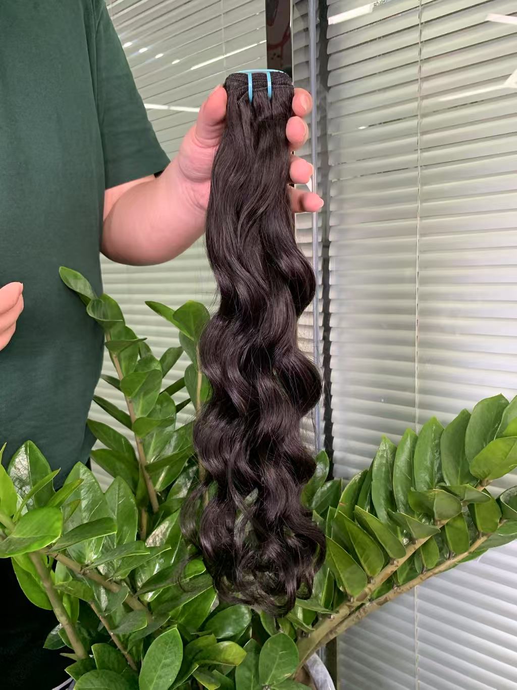Indian Top Mink hair Indian Wave 3 Bundles Human Hair Bundles Natural Black