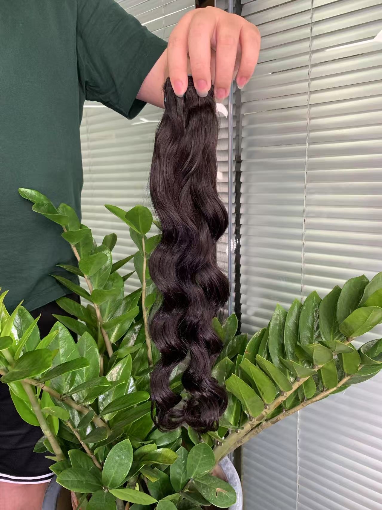 Indian Top Mink hair Indian Wave 3 Bundles Human Hair Bundles Natural Black