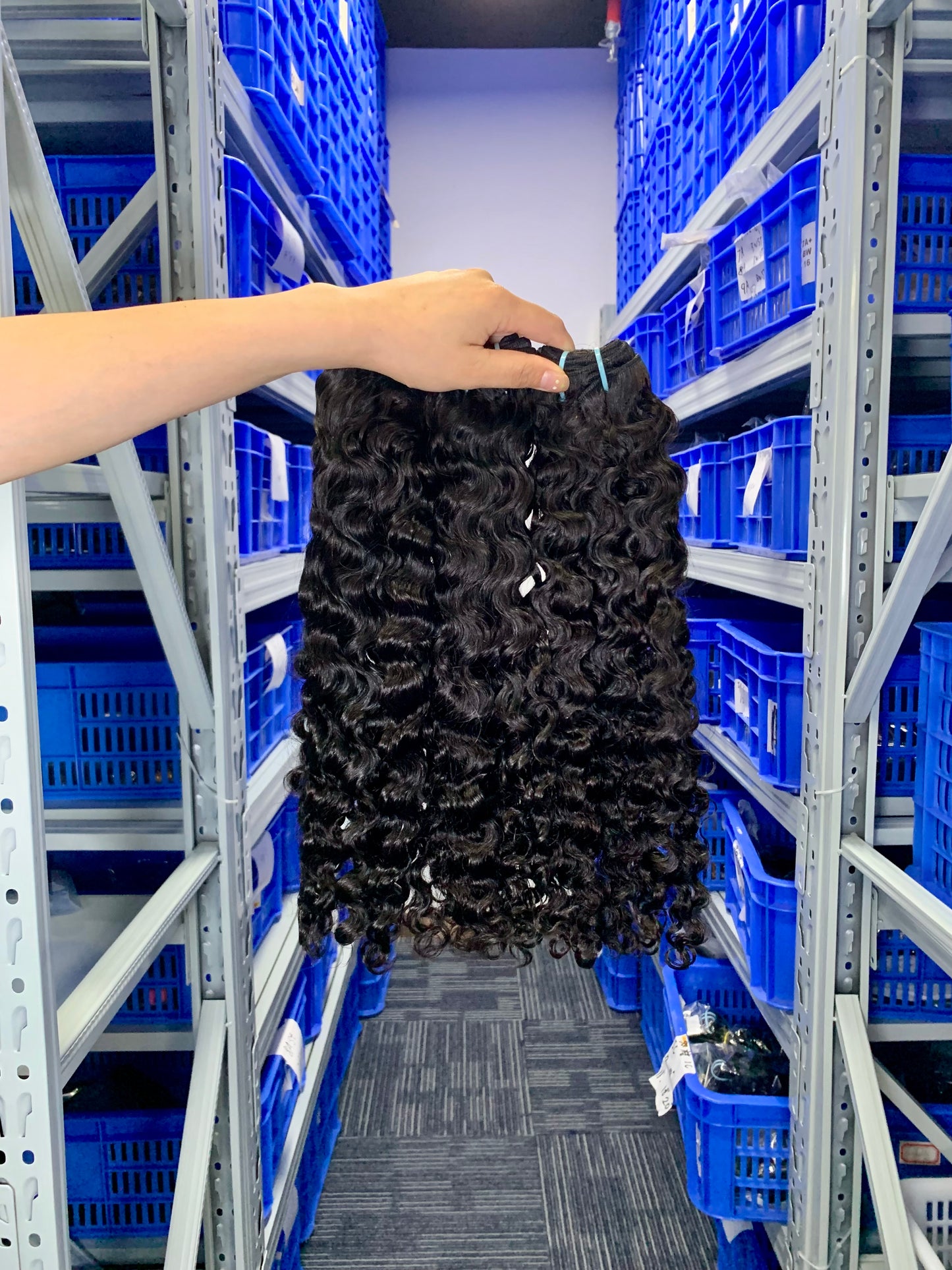 Burmese Top Mink hair Burmese Curly 3 Bundles Human Hair Bundles Hair Weave Natural Black