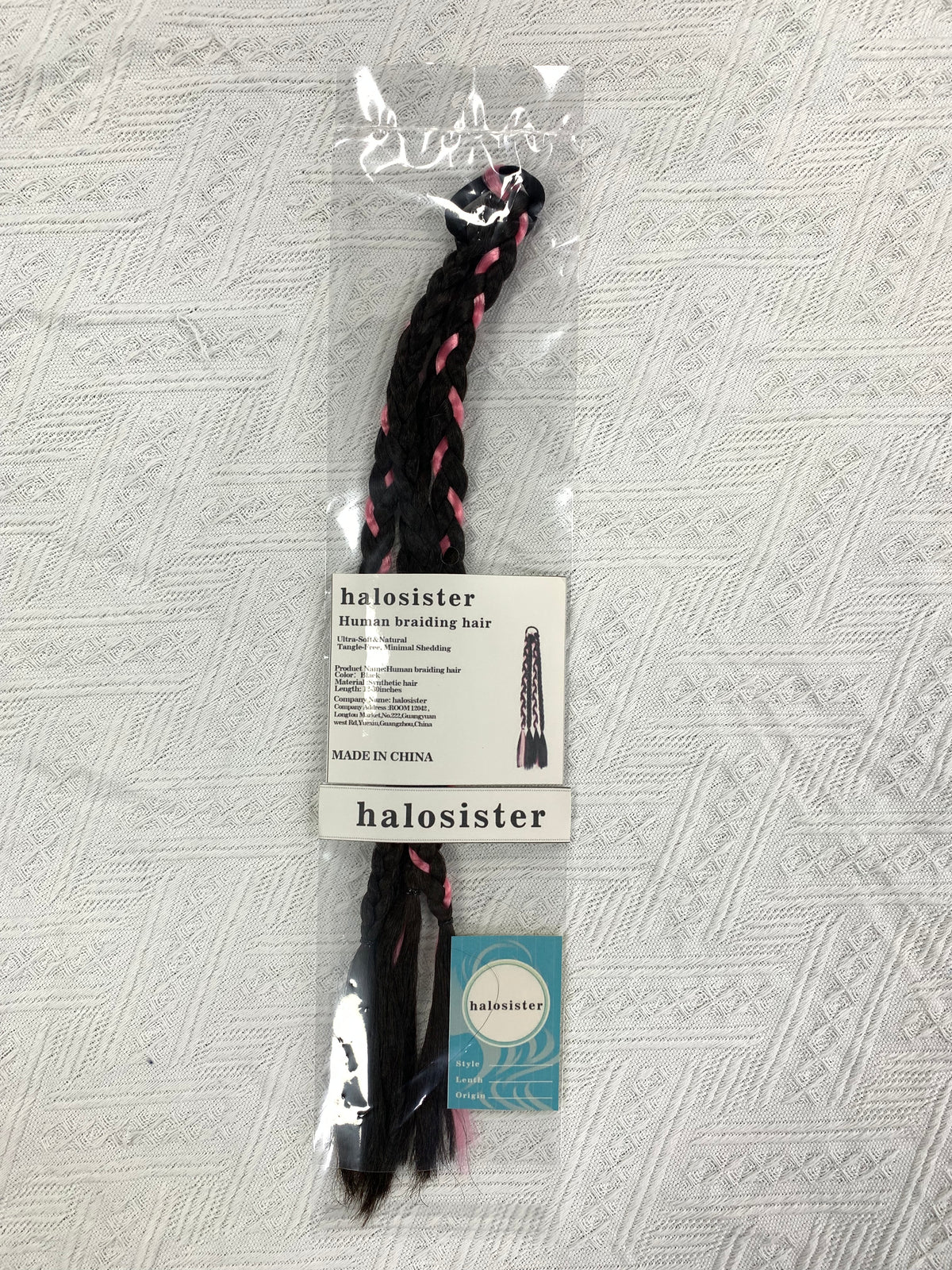Halosister Human braiding hair Cambodian Virgin Hair 100g