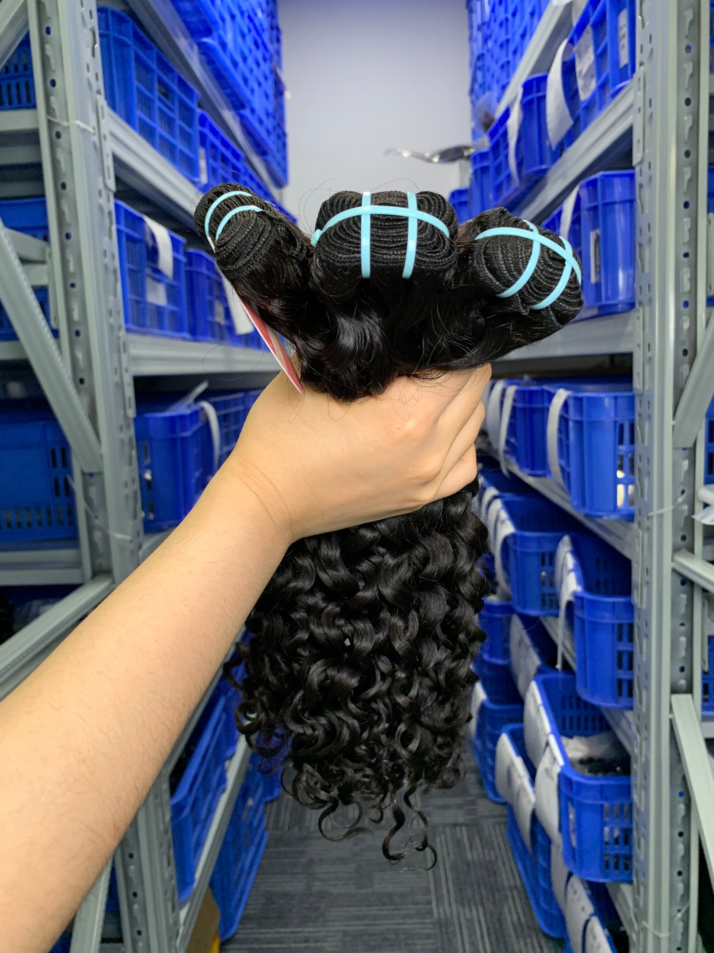 Burmese Top Mink Hair Italian Curly 3 Bundles Human Hair Bundles Hair Weave Natural Black