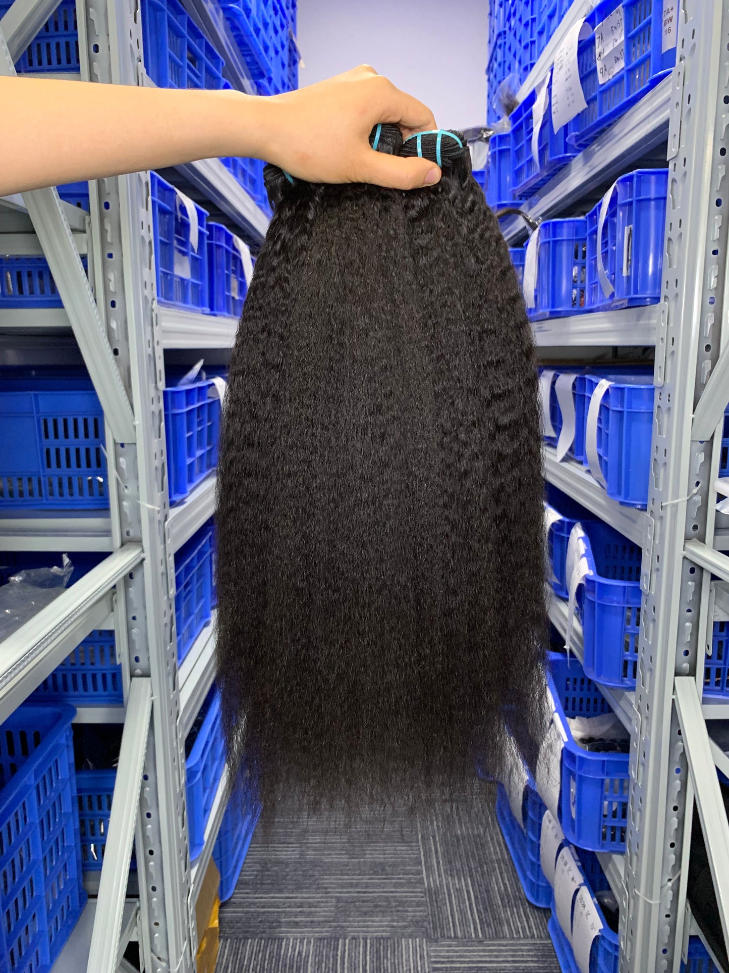 Burmese Top Mink Hair Kinky Straigt 3 Bundles Human Hair Bundles Hair Weave Natural Black
