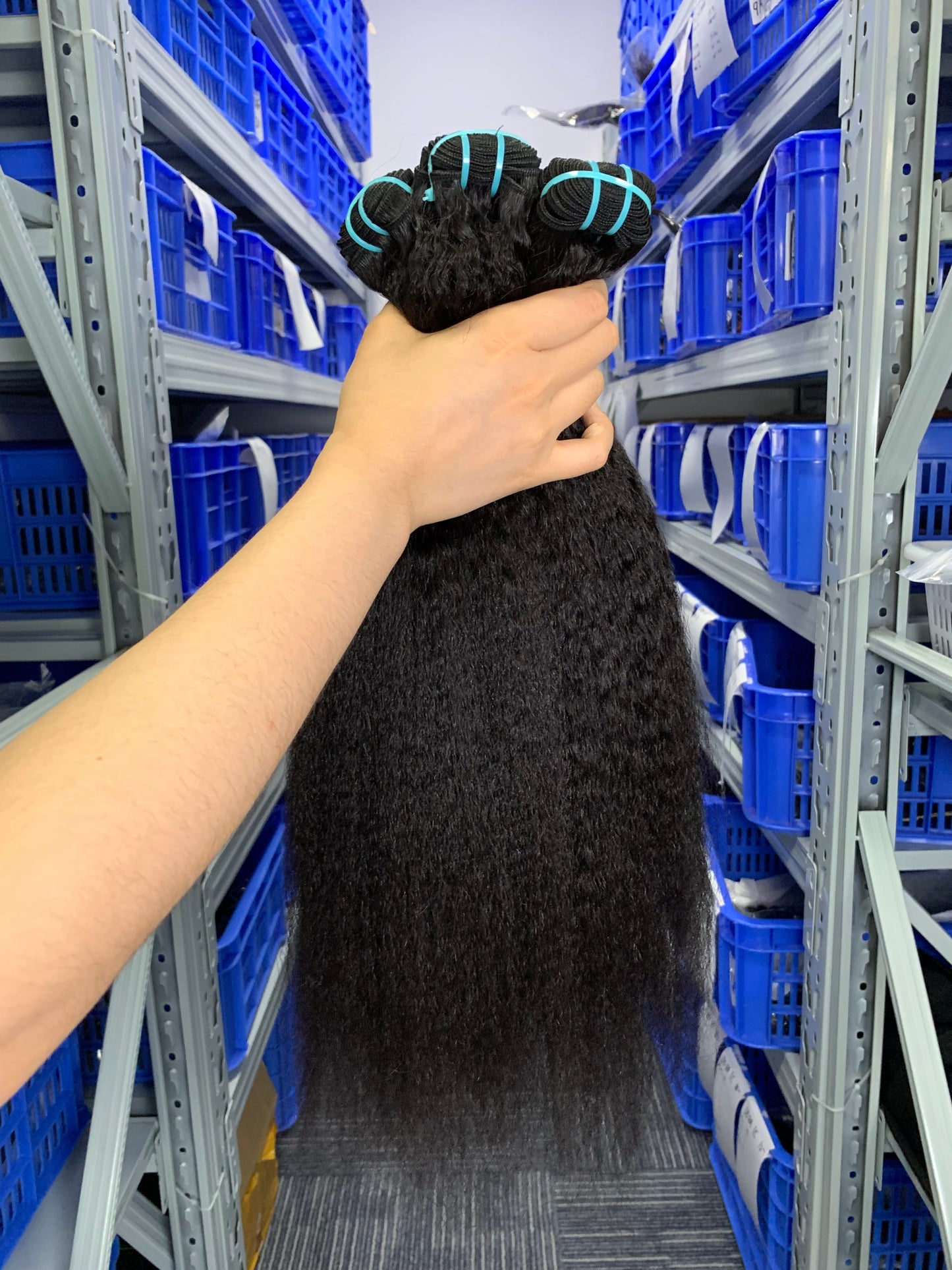 Burmese Top Mink Hair Kinky Straigt 3 Bundles Human Hair Bundles Hair Weave Natural Black