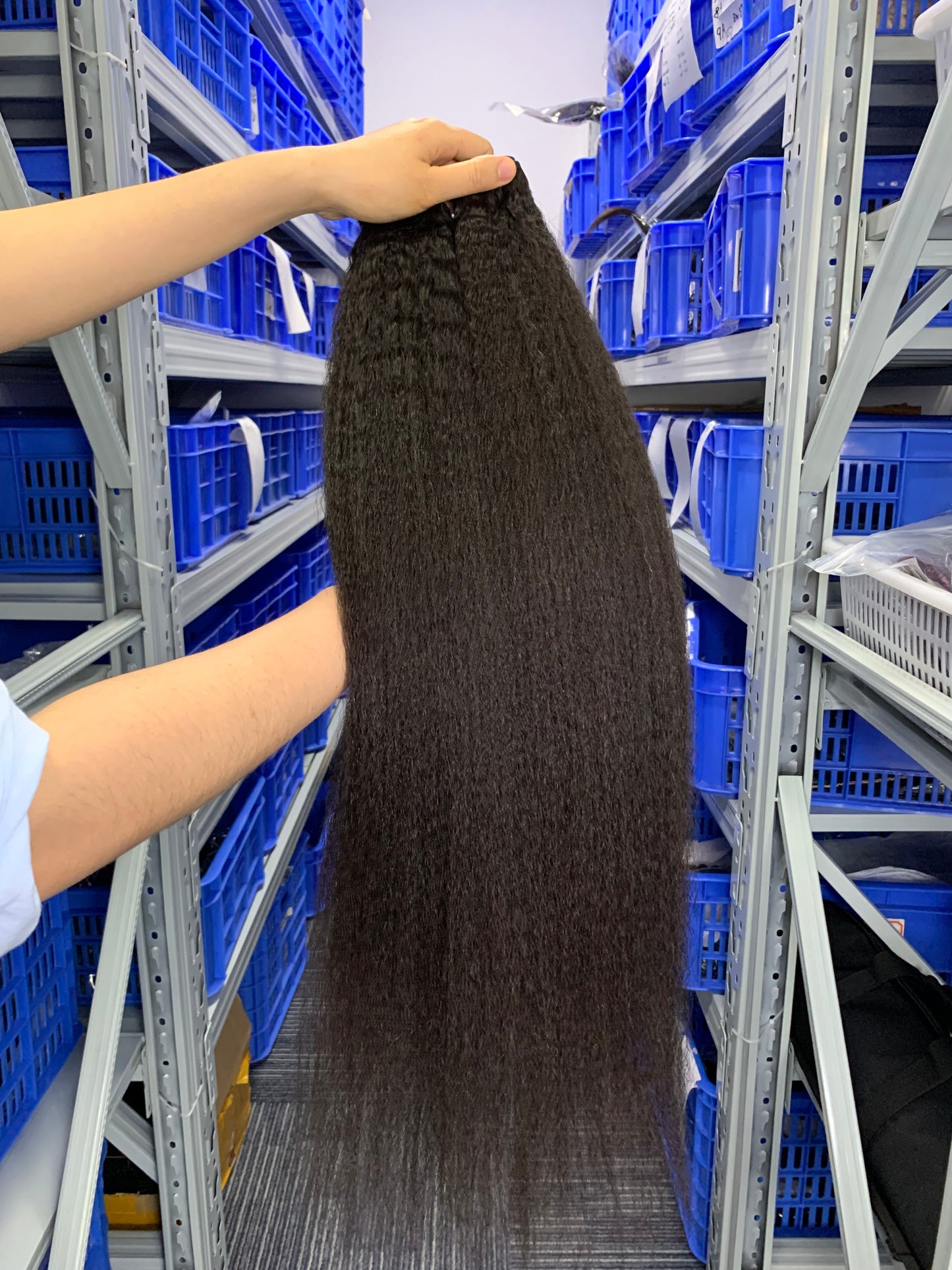 Burmese Top Mink Hair Kinky Straigt 3 Bundles Human Hair Bundles Hair Weave Natural Black