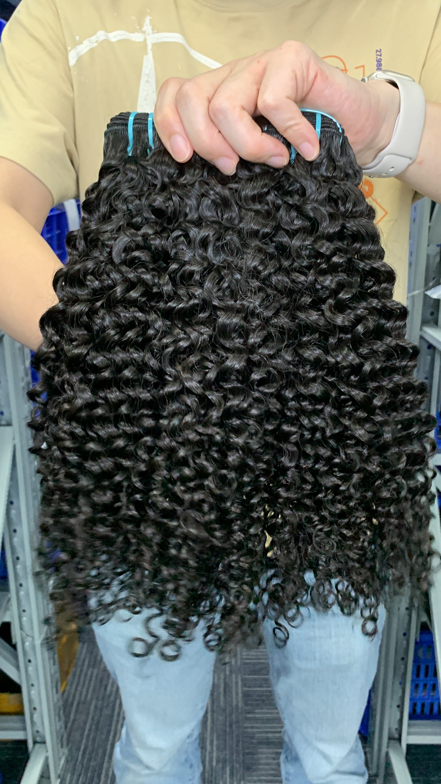 Burmese Top Mink Hair Jerry Curly 3 Bundles Human Hair Bundles Hair Weave Natural Black
