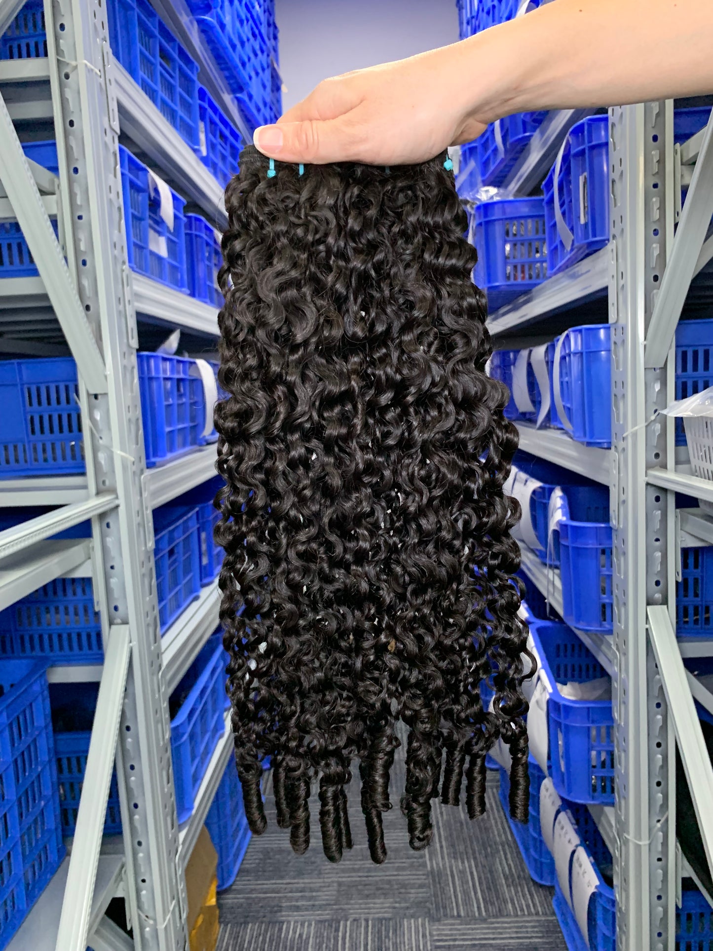 Burmese Top Mink hair Burmese Spring Curly 3 Bundles Human Hair Bundles Hair Weave Natural Black