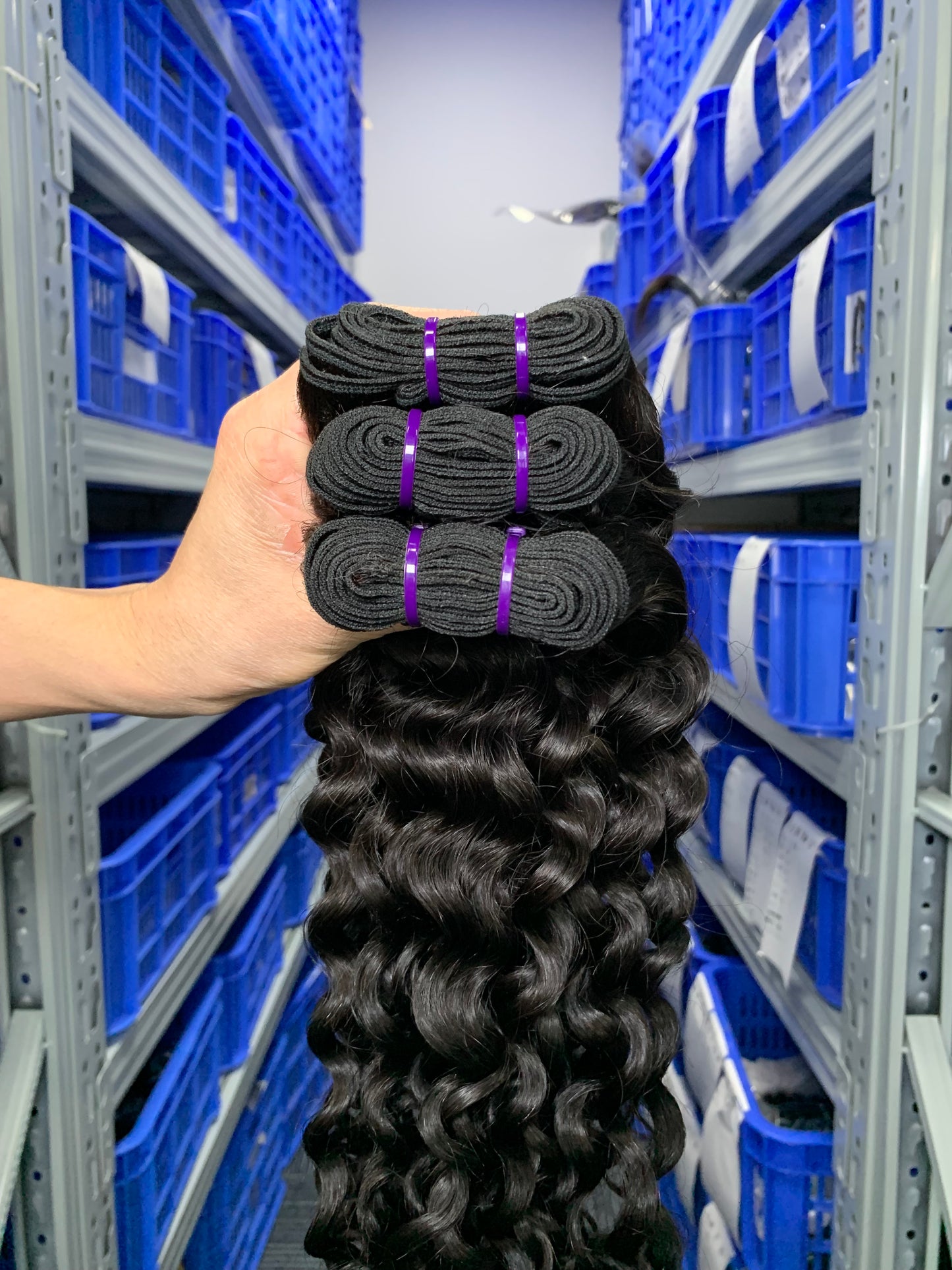 Cambodian Virgin Hair Italian Curly 3 Bundles Human Hair Bundles Natural Black
