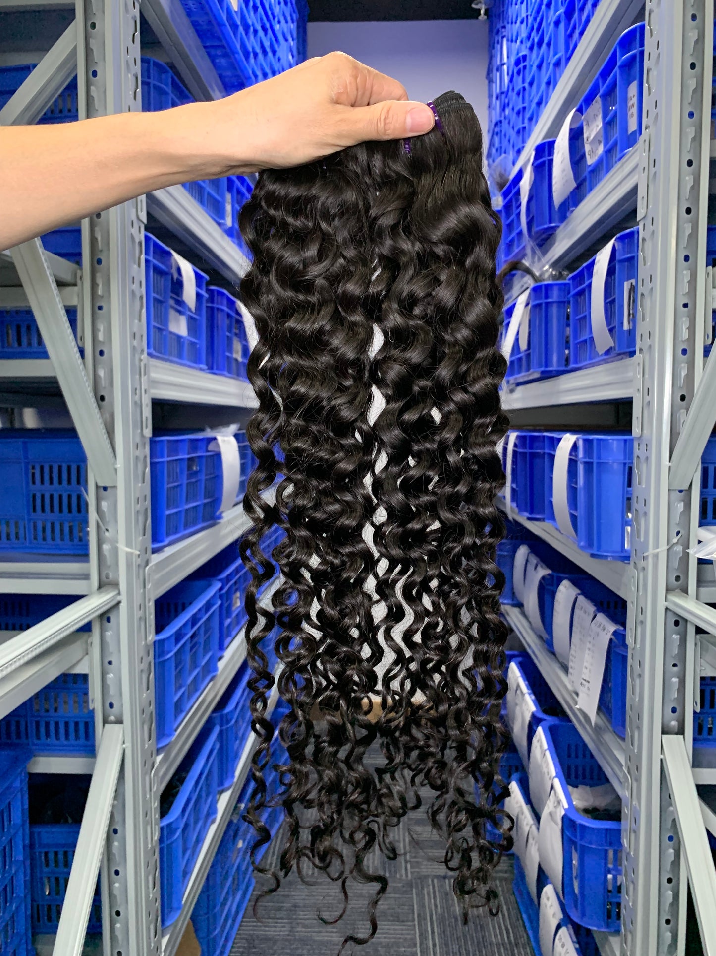 Cambodian Virgin Hair Italian Curly 3 Bundles Human Hair Bundles Natural Black