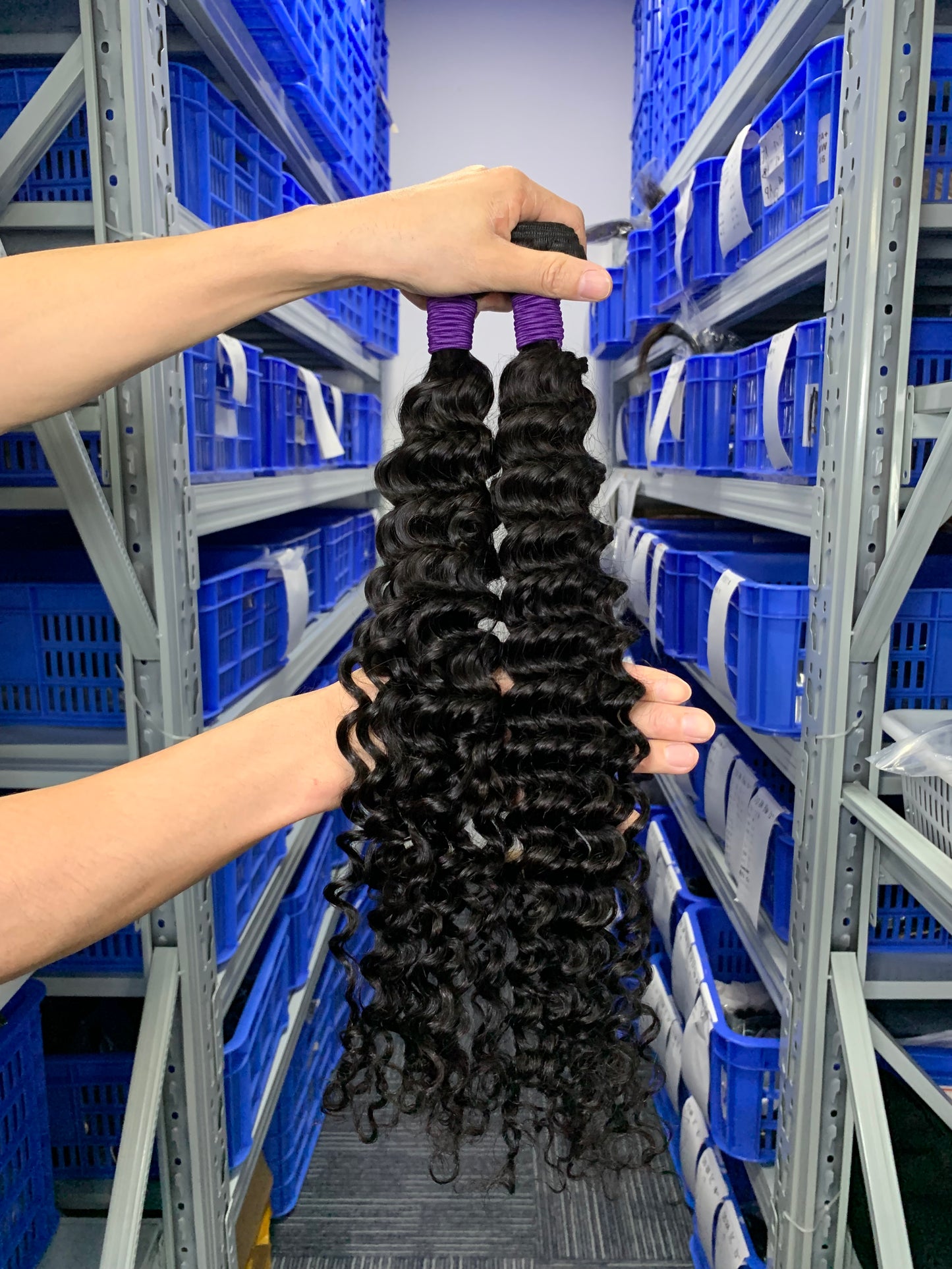Cambodian Virgin Hair Deep Wave 3 Bundles Human Hair Bundles Natural Black