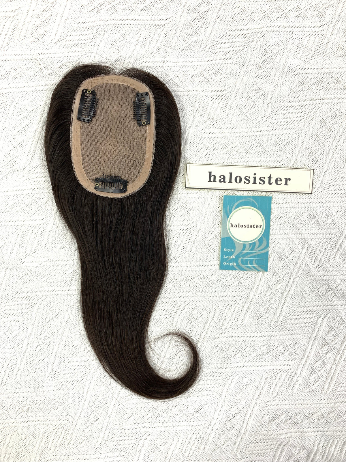 Halosister Cambodian Virgin Hair Toupees Human Hair Natural Black