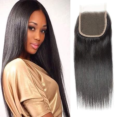 Superior 4x4 HDLace Closure With 3 Bundles straight   body wave